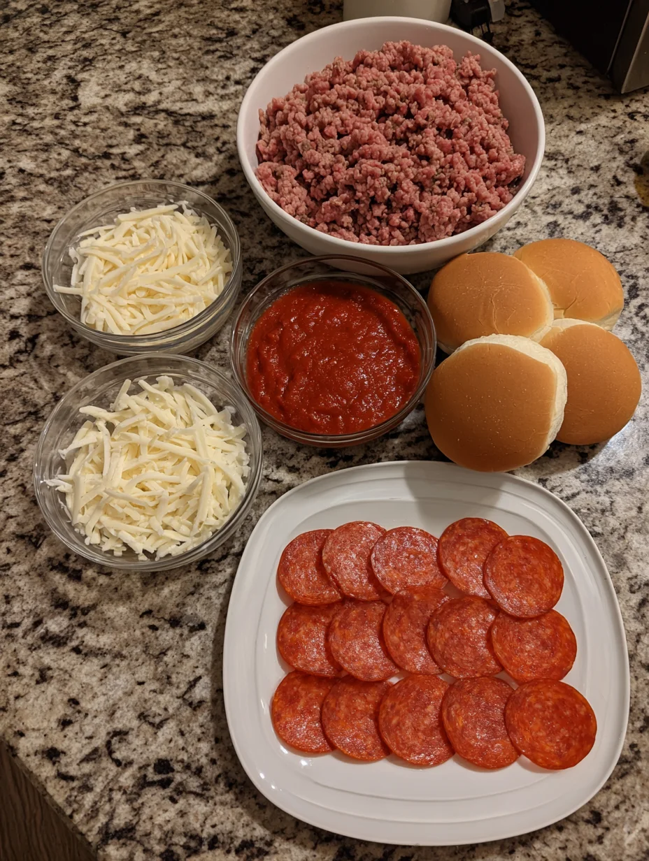 Pizza Burgers