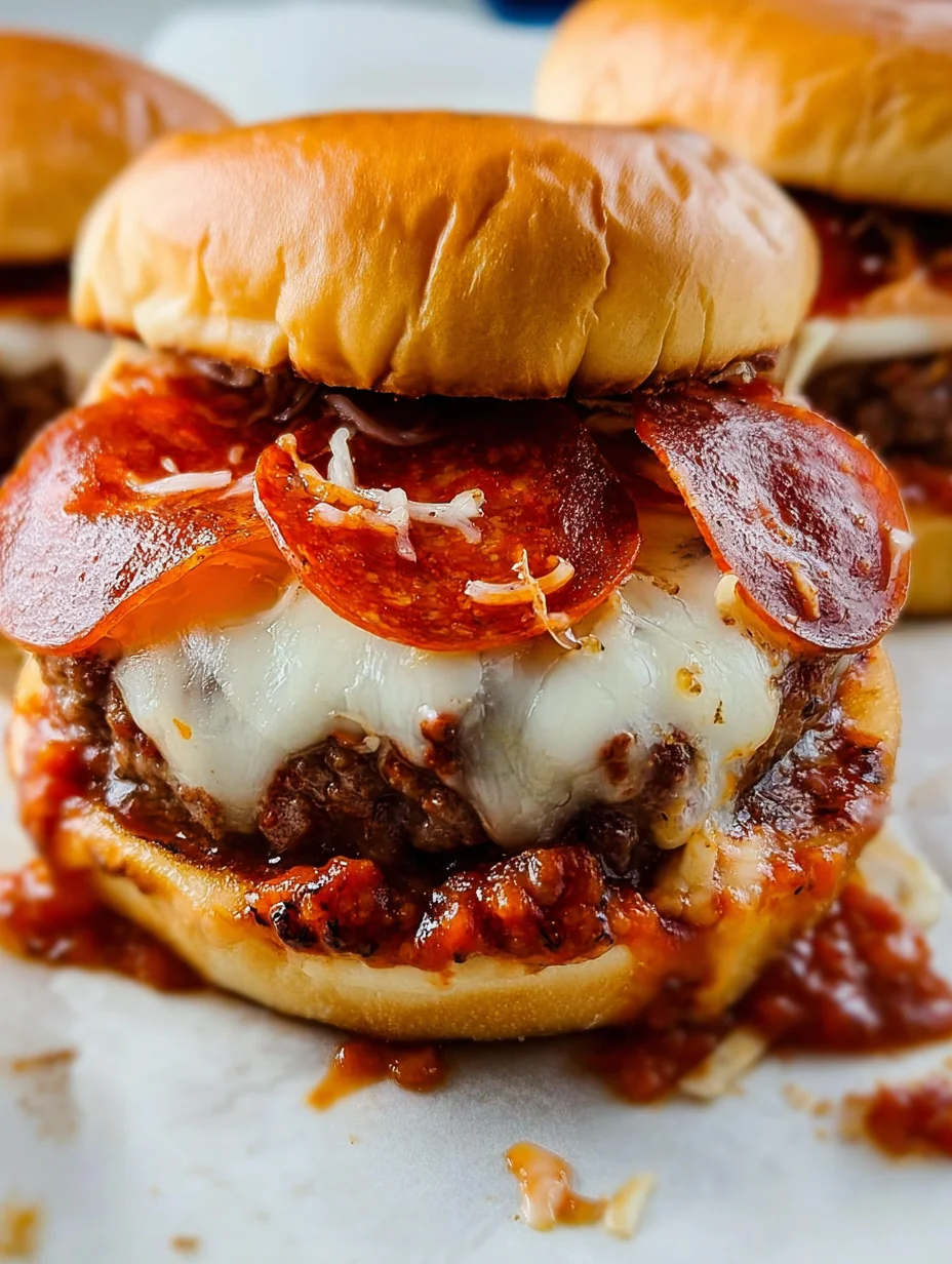 Pizza Burgers