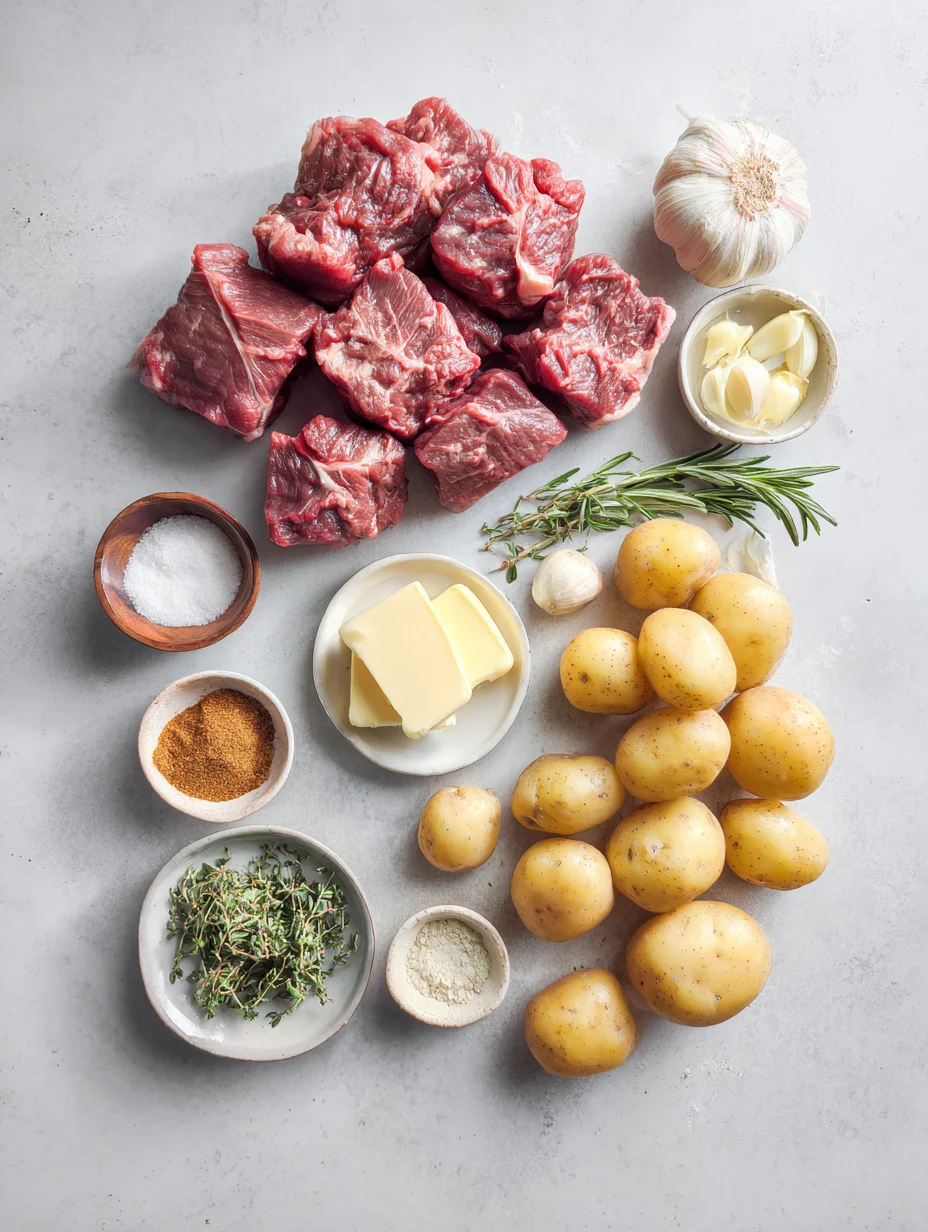 Slow Cooker Garlic Butter Beef Bites