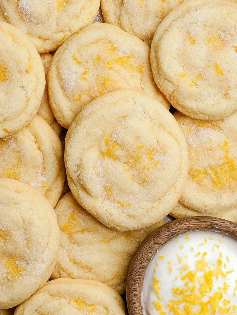 Soft & Chewy Lemon Cookies