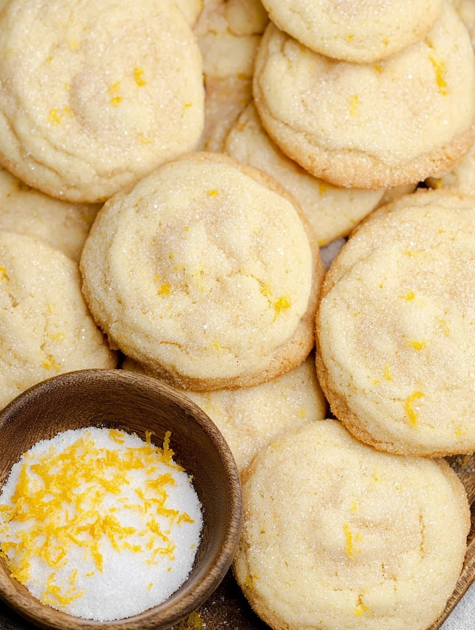 Soft & Chewy Lemon Cookies