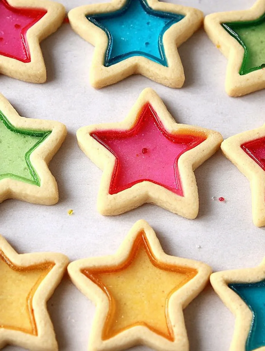 Stained Glass Cookies