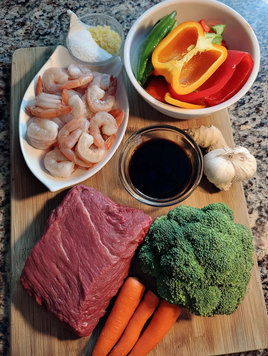 Steak and Shrimp Stir Fry