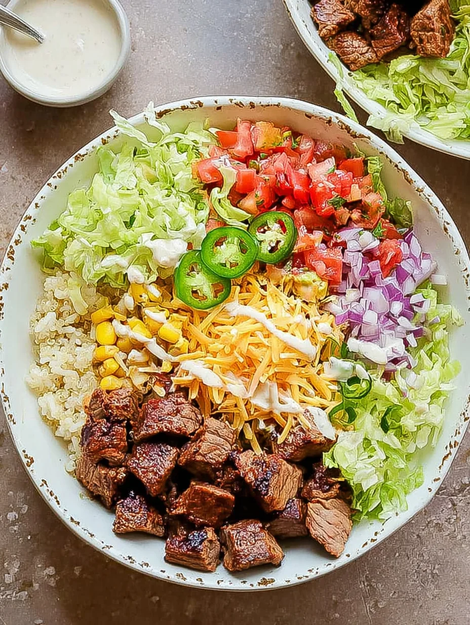 Steak Burrito Bowls