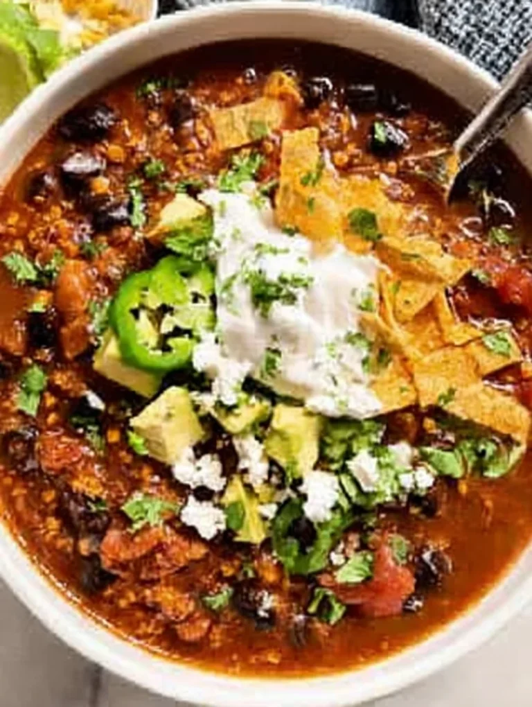 Vegan Black Bean Chili