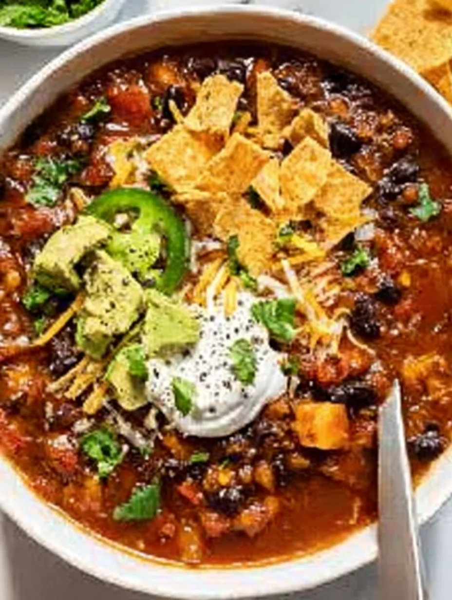 Vegan Black Bean Chili