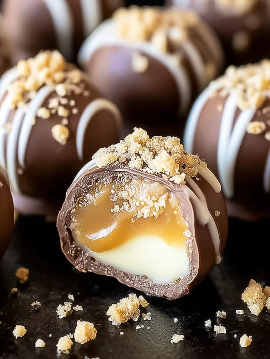 Caramel Apple Truffles