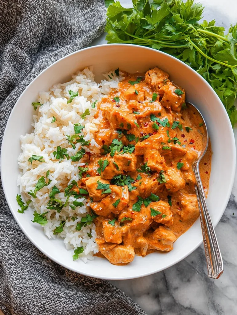 Coconut Chicken Rice Bowl