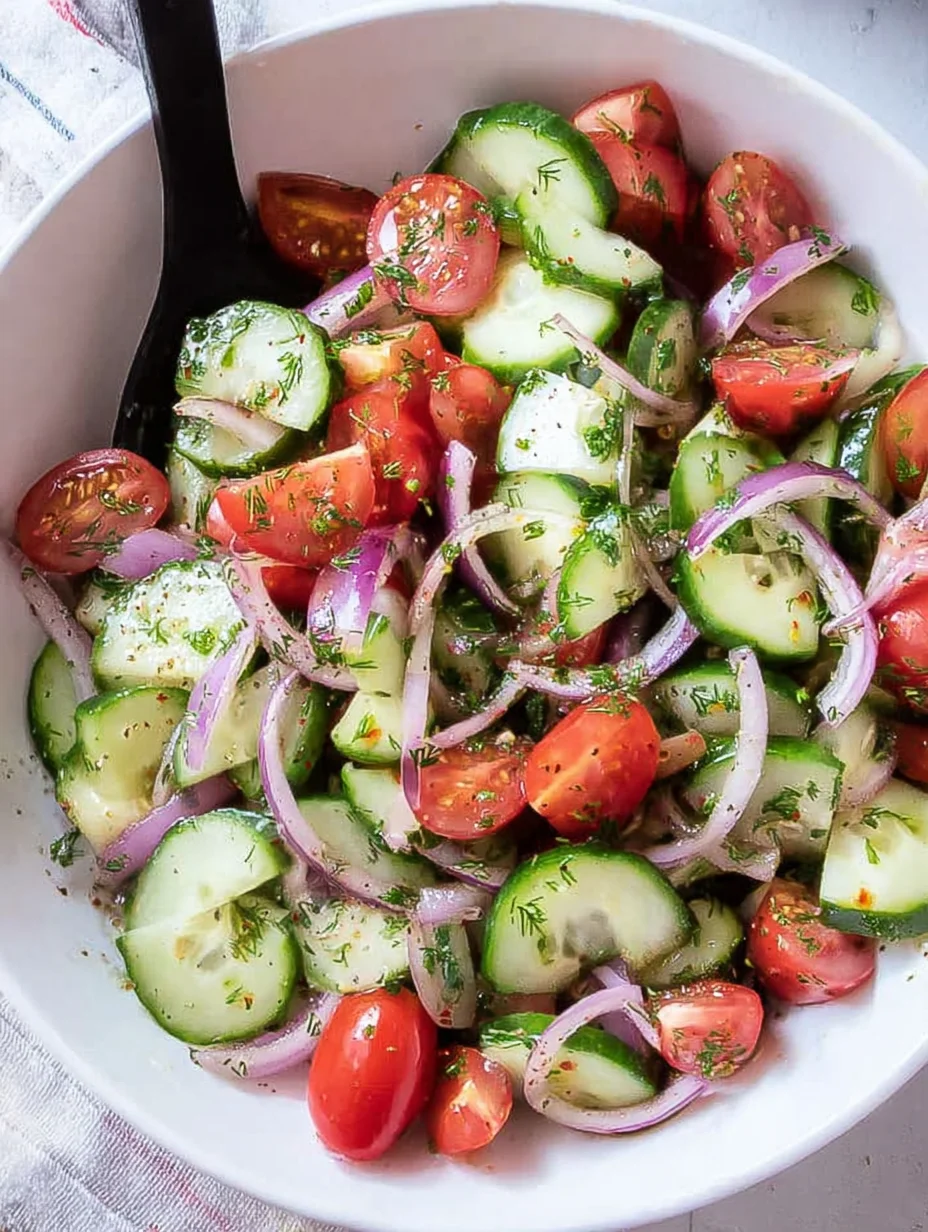 Cucumber Tomato Salad