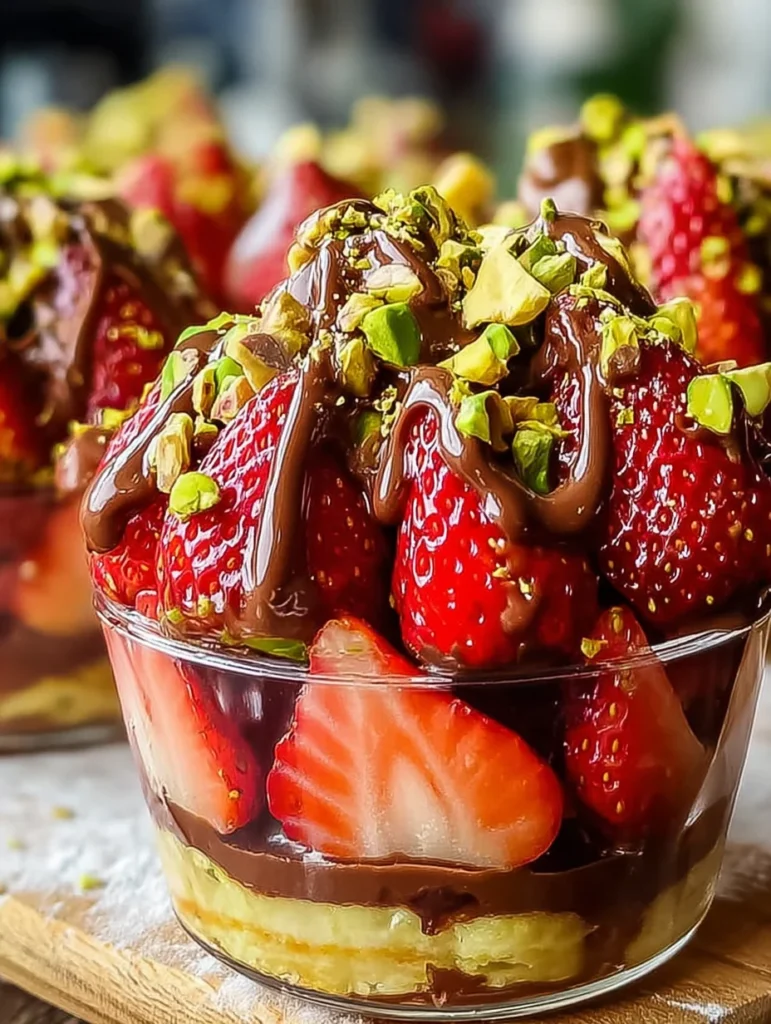 The Best Dubai Chocolate Strawberries (Viral Recipe)