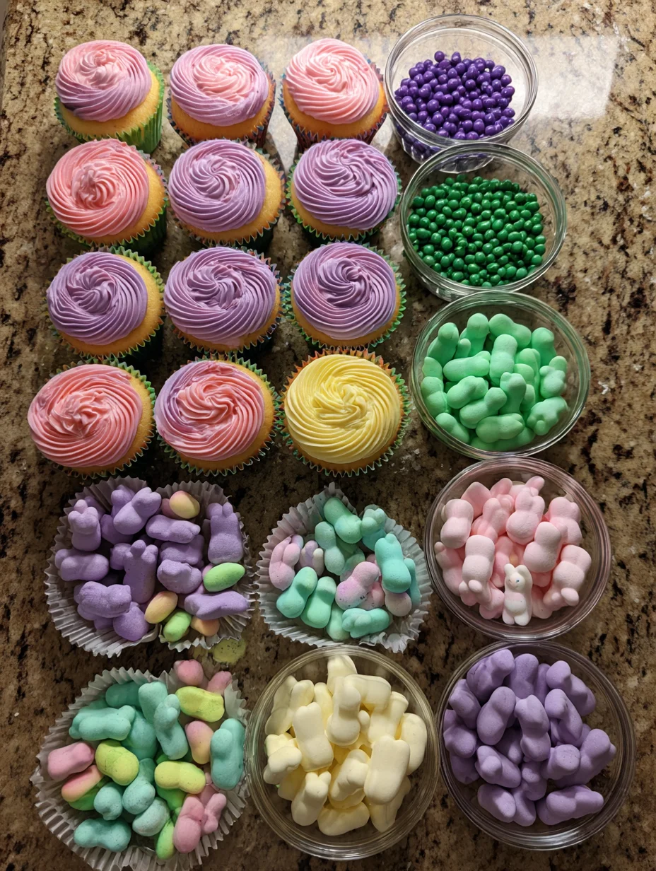 Easter Basket Cupcakes