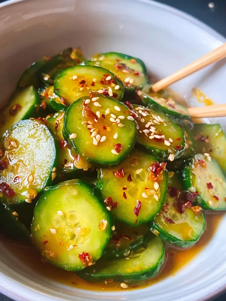 Easy Asian Cucumber Salad