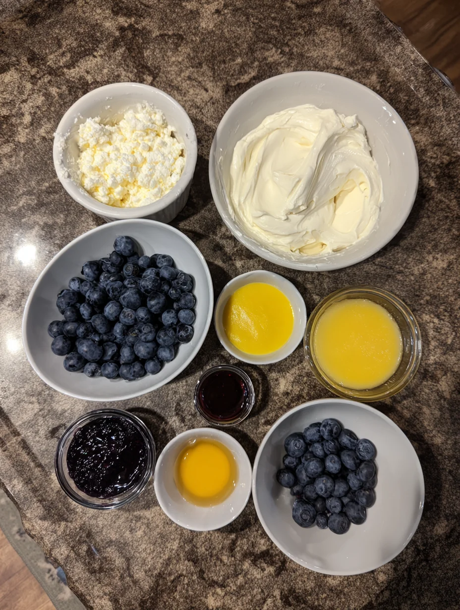 Easy Lemon Blueberry Trifle