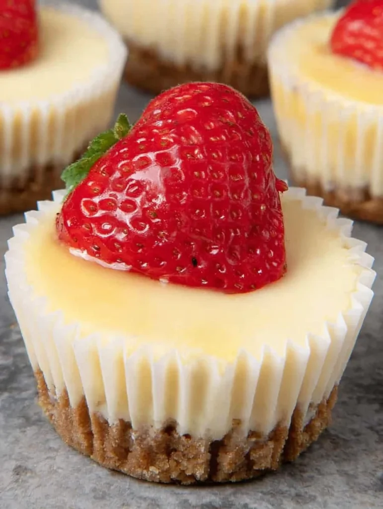 Easy Mini Cheesecakes