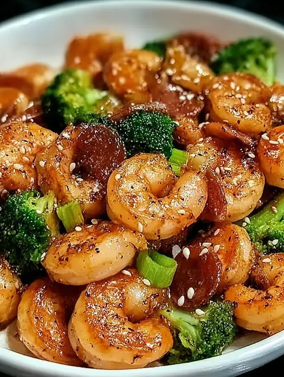High-Protein Honey Garlic Shrimp