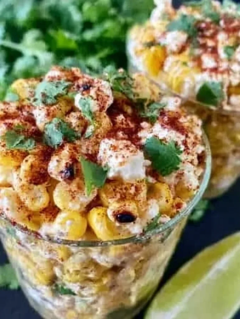 Mexican Street Corn Salad Cups