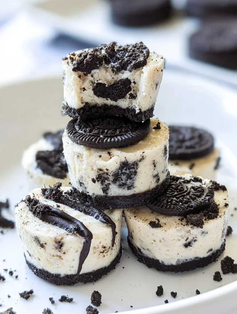 Oreo Cheesecake Bites