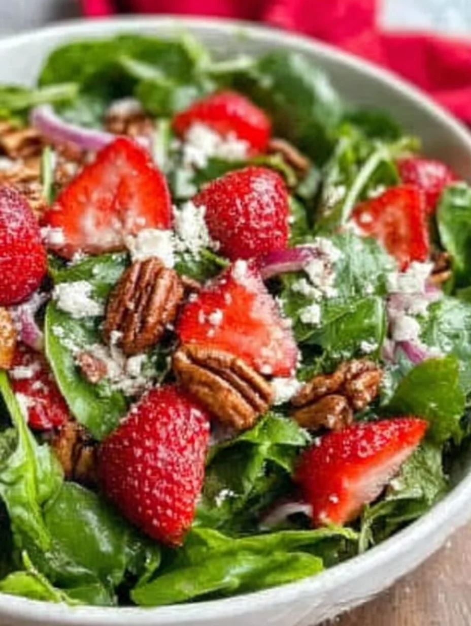 Quick Easter Strawberry Spring Salad