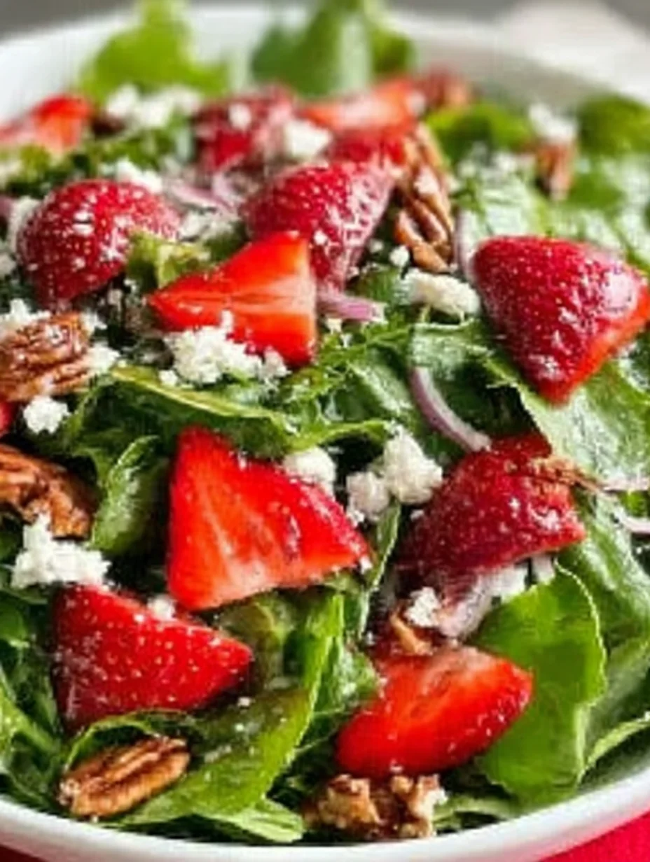 Quick Easter Strawberry Spring Salad