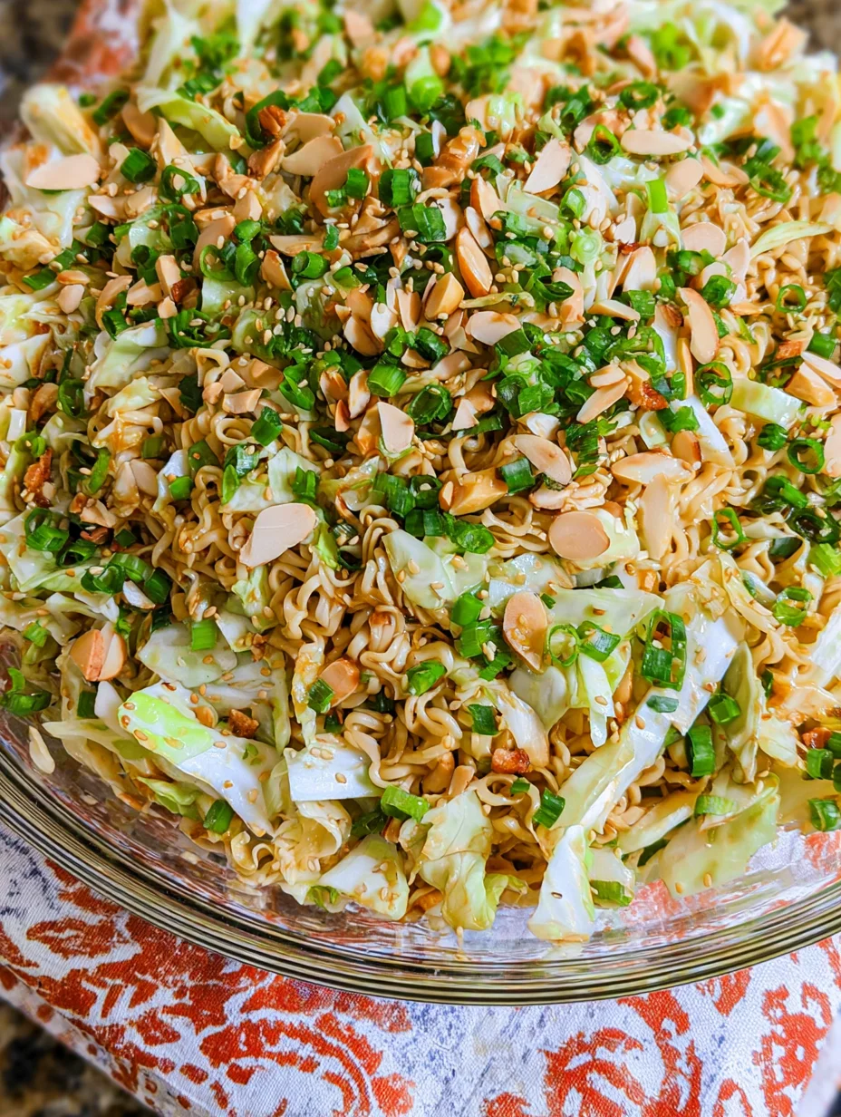 Ramen Noodle Salad