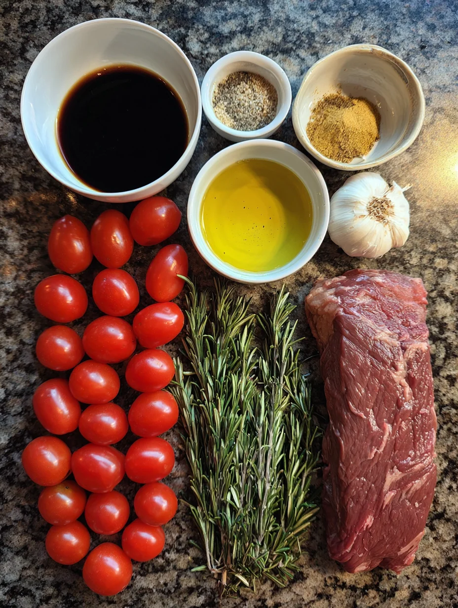 Rosemary Garlic Steak Kebabs