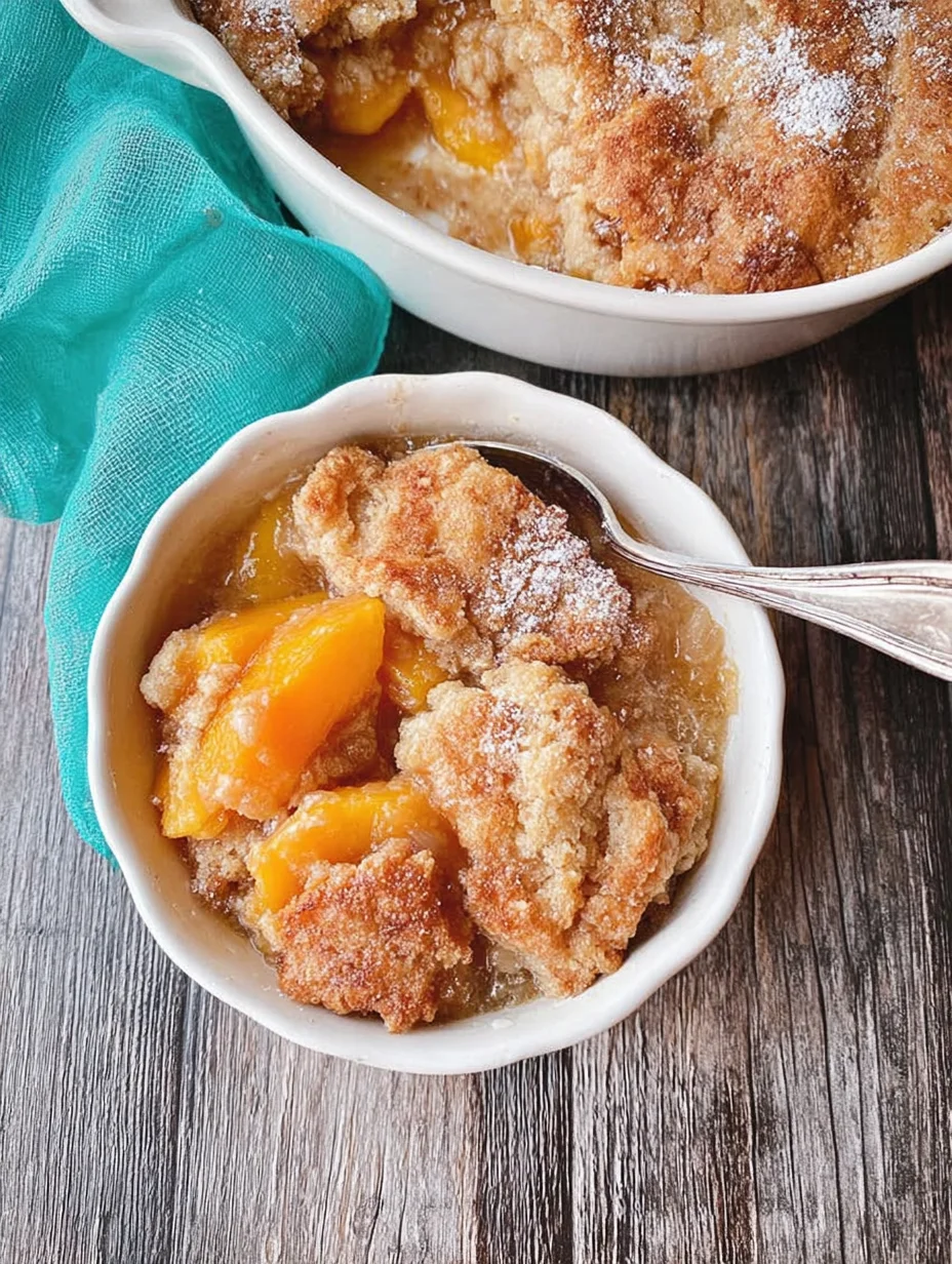 Southern Peach Cobbler