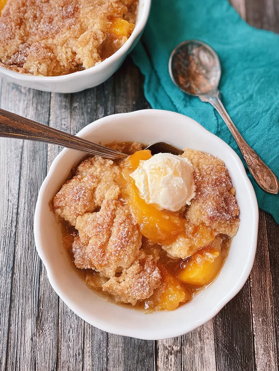 Southern Peach Cobbler