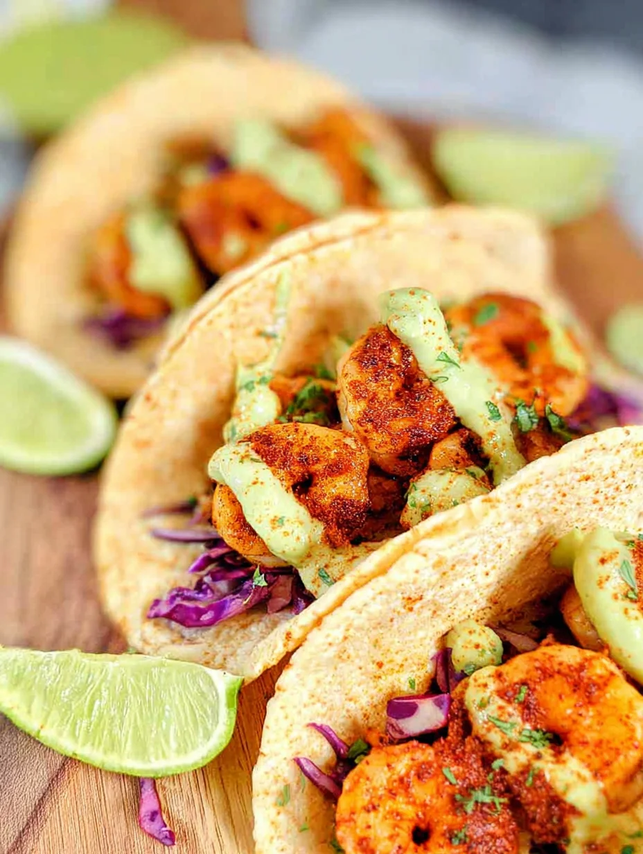 Spicy Shrimp Tacos