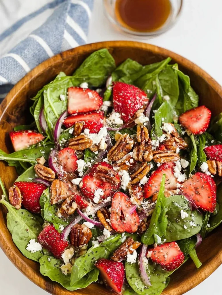Spinach Strawberry Salad