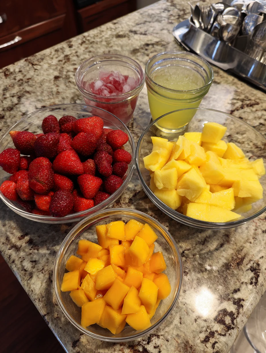 Strawberry Mango Margarita