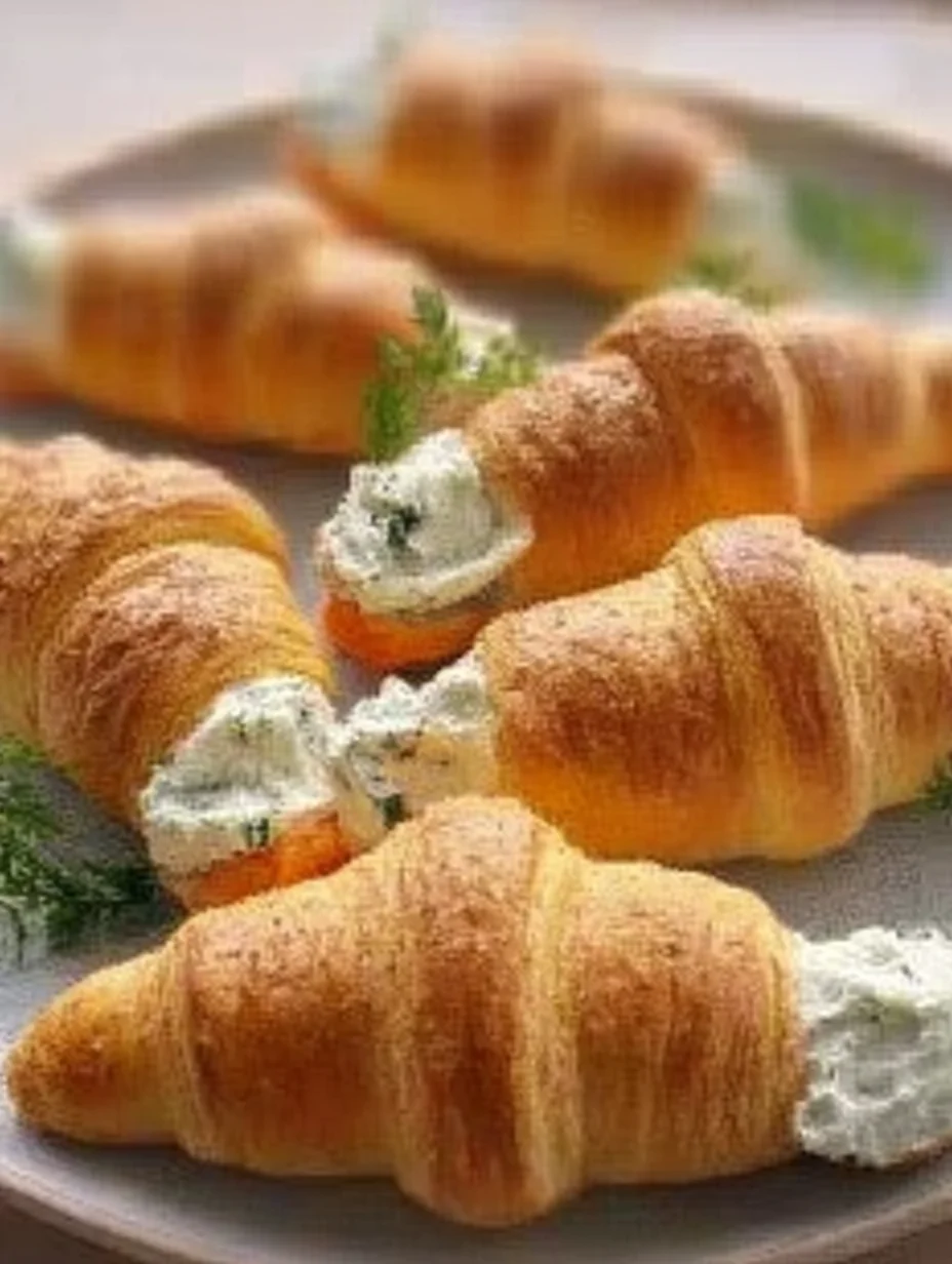 Stuffed Crescent Roll Carrots